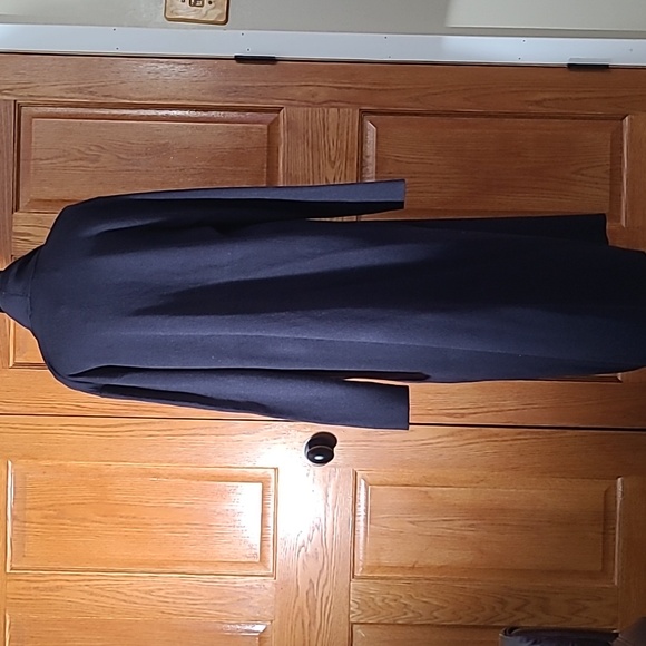 MAXSPORT CARDIGAN long sleeve, side pockets, closure free size LG, navy blue - Picture 5 of 10